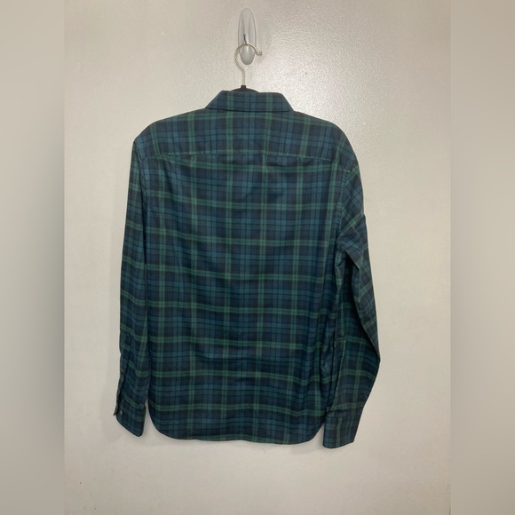 UNTUCKit blue/green plaid “Vittorio” long sleeve button down shirt. Large - Picture 6 of 6